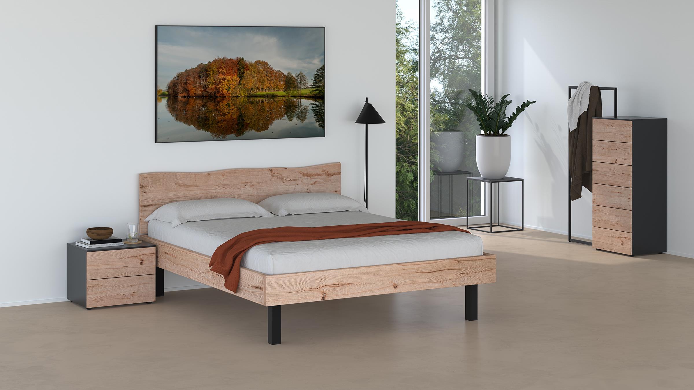 pisa lack mit Kopfteil rapino 2